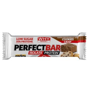 BARRETTA WHYSPORT PERFECT BAR CIOCCOLATO AL LATTE COOKIES DI 50 GR