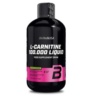 L-CARNITINE LIQUID BIOTECH USA APPLE 500 ML