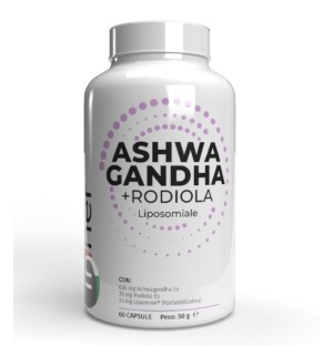 ASHWAGANDHA + RODIOLA  LIPOSOMIALE INNER 60 CPS