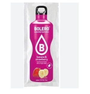 BOLERO DRINK 9 GR BANANA & STRAWEBERRY