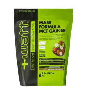 PROTEINE +WATT MCT MASS GAINER 907 GR NOCCIOLA