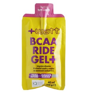 BCAA RIDE GEL+ WATT GUSTO TUTTI I FRUTTI 50 GR