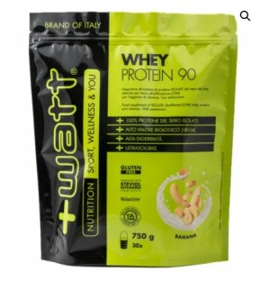 WHEY PROTEIN 90 DOYPACK 750 GR BANANA WATT