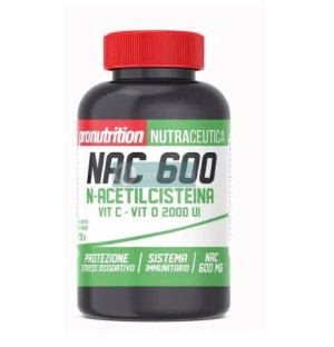 NAC 600 N-ACETILCISTEINA VIT C - VIT D 2000 PRONUTRITION 60 CPR