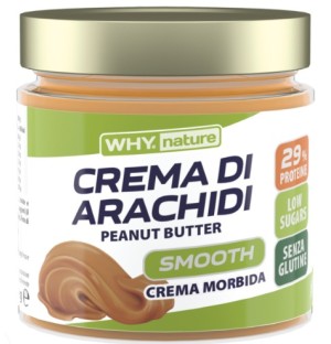 CREMA DI ARACHIDI SMOOTH CREMA MORBIDA WHY NATURE 350 GR