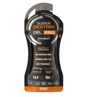 SUPER DEXTRINE GEL PRO 60 ML  ETHIC SPORT GUSTO ARANCIA